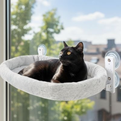 Hamac pour chat de fenêtre | Douceur Féline - Du Câlin Chat