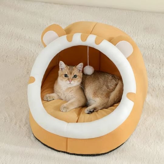 Lit pour chat | Élégance Douillette - Du Câlin Chat